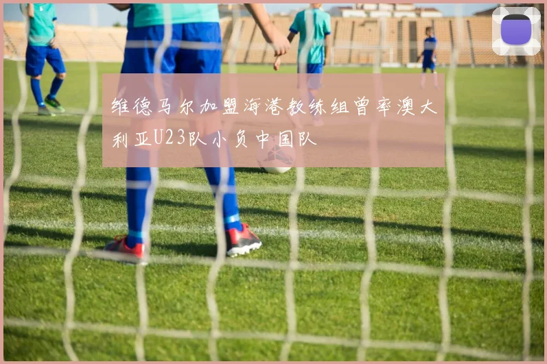 维德马尔加盟海港教练组曾率澳大利亚U23队小负中国队